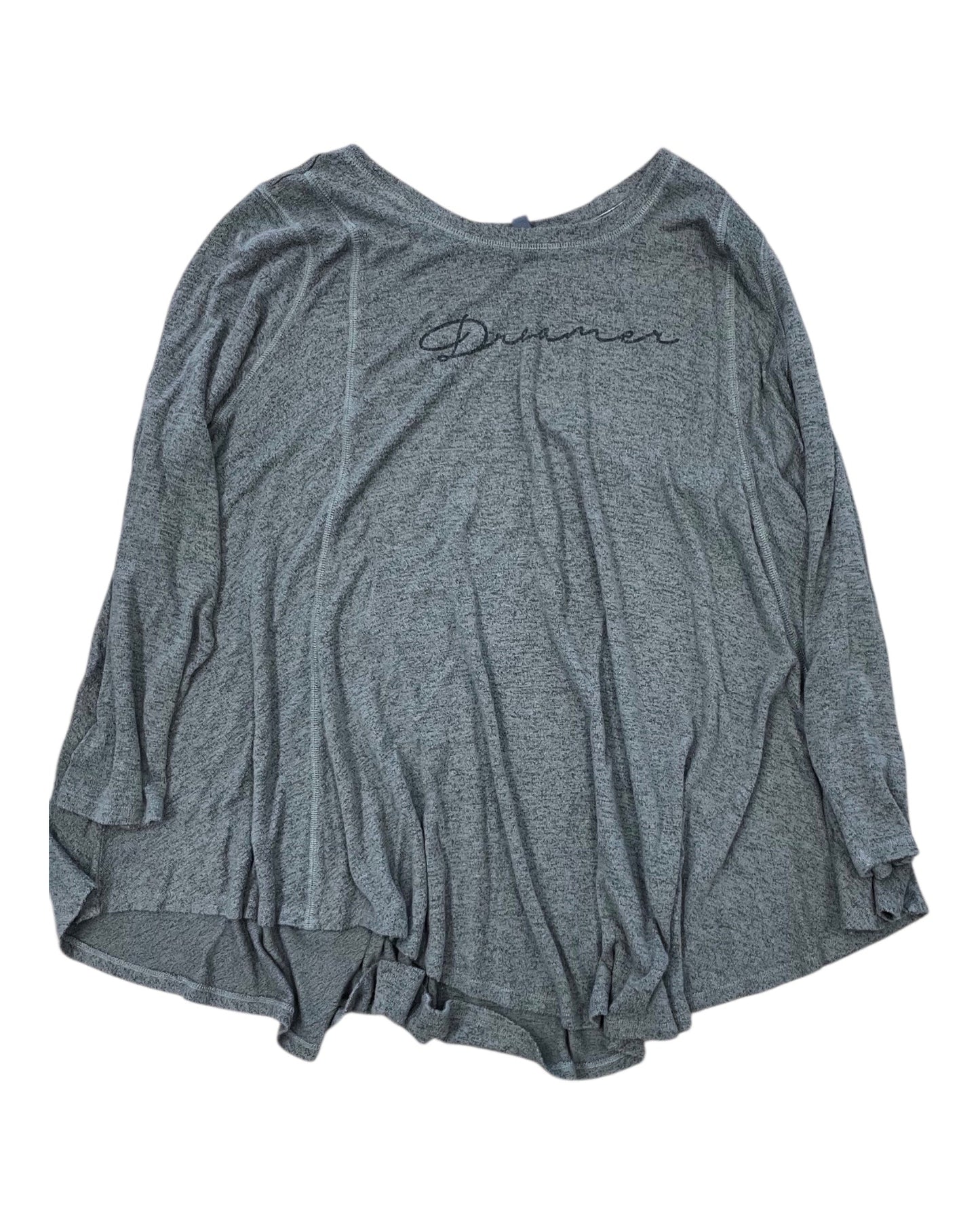Top Ls By Any Body In Green, Size:2X