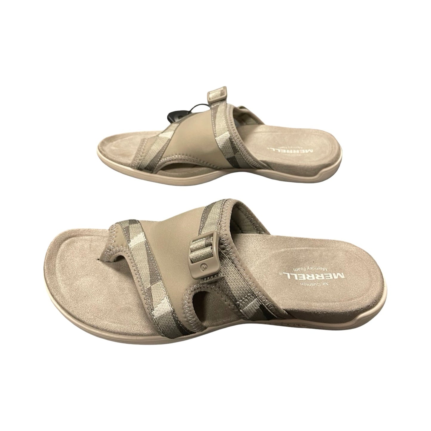 Sandals Flats By Merrell In Grey, Size:8