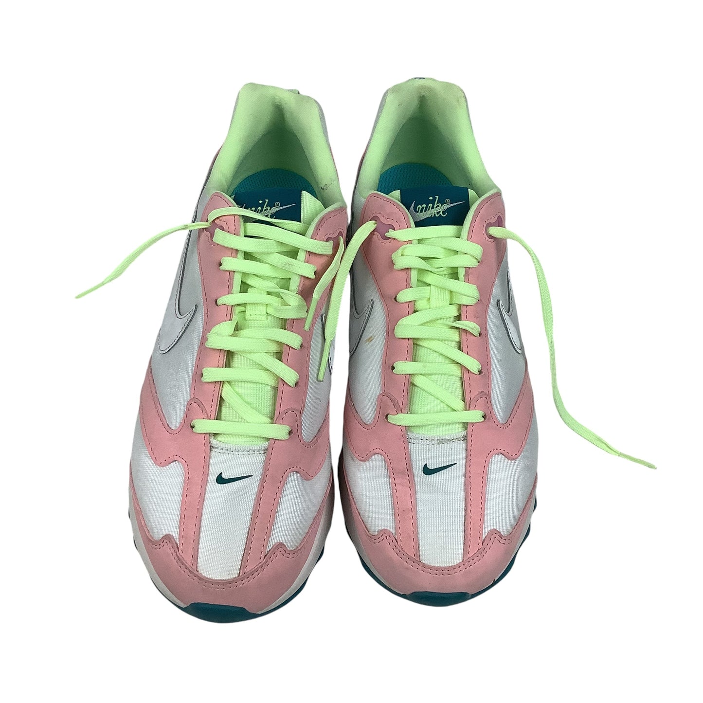 Shoes Athletic By Nike In Pink & Yellow, Size: 9.5