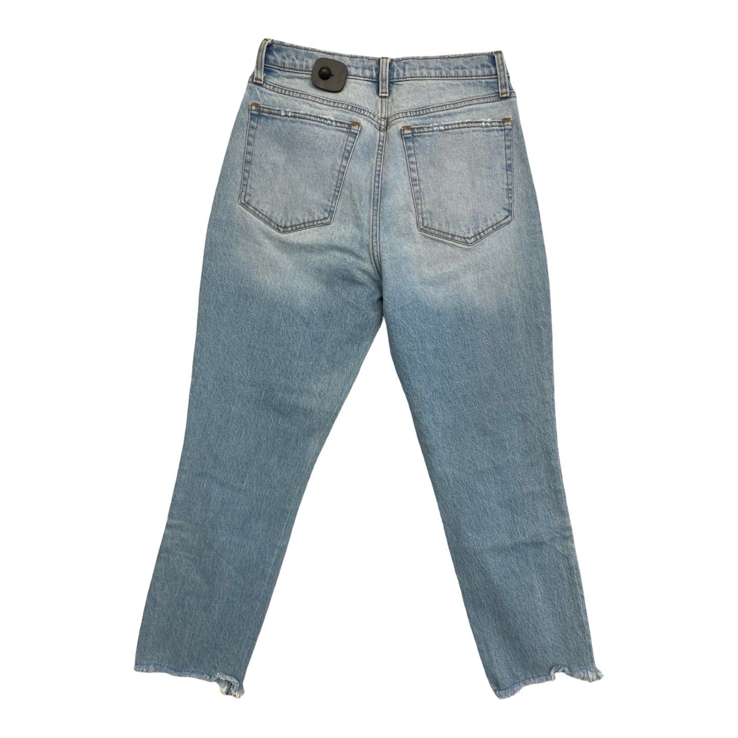 Jeans Straight By Abercrombie And Fitch In Blue Denim, Size:6