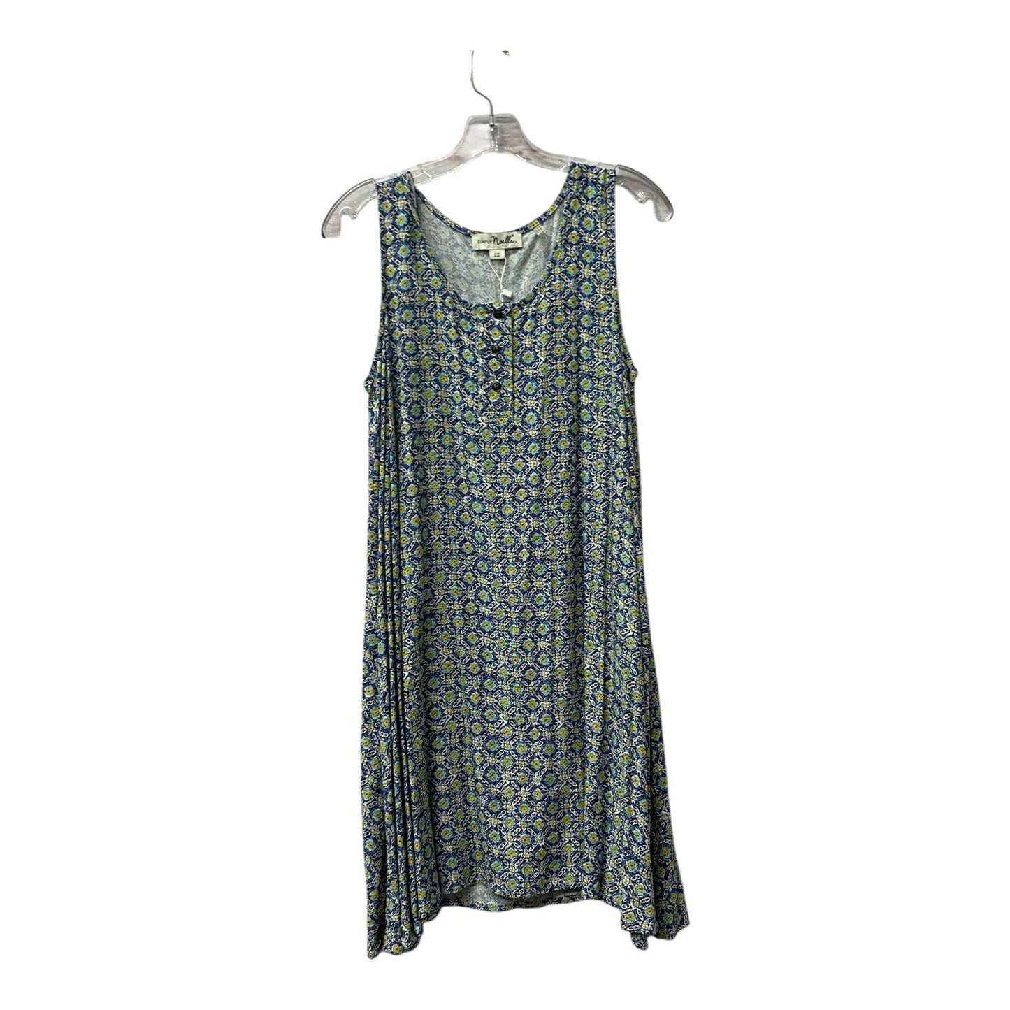 Dress Casual Short By Simply Noelle In Blue, Size:S