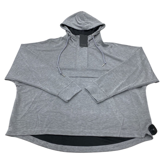 Sweatshirt Hoodie By Fate In Grey, Size:M