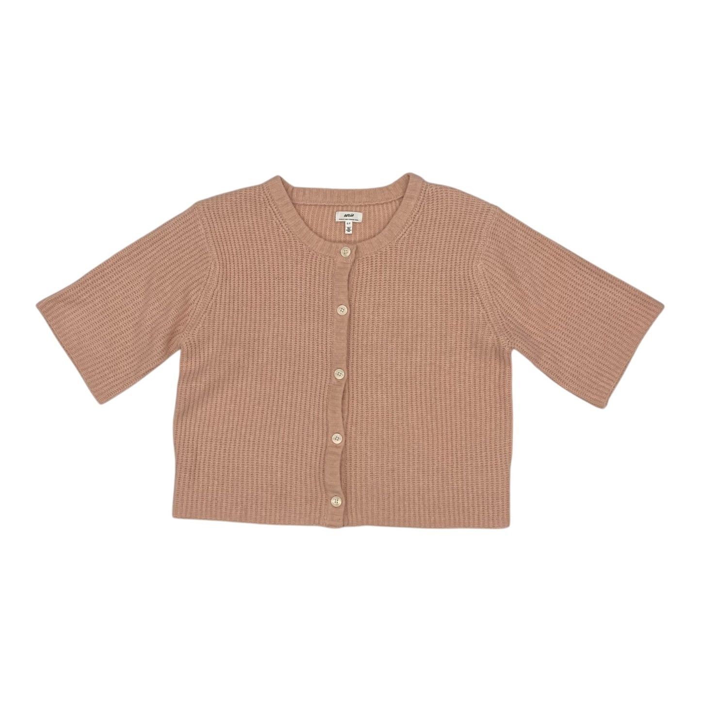 Sweater Cardigan By Aerie In Pink, Size:S