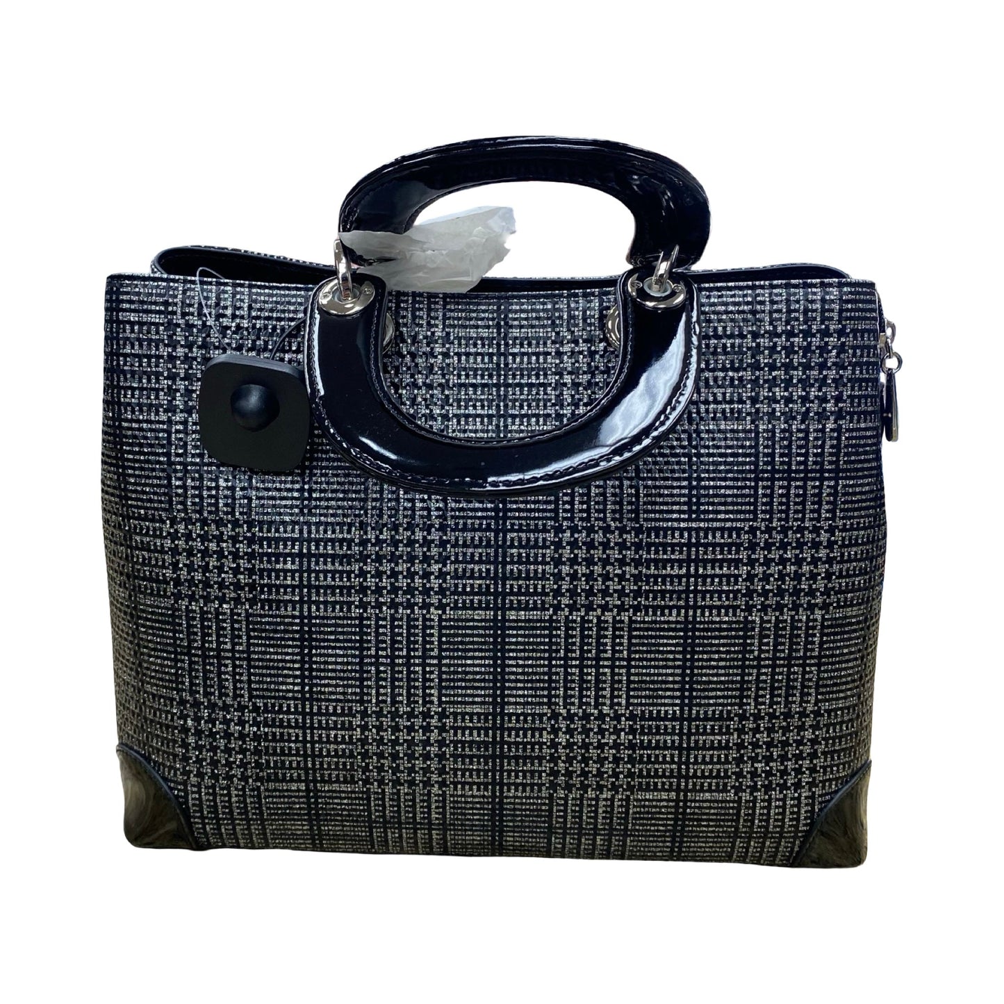 Handbag Designer By Cma In Snakeskin Print, Size:Small