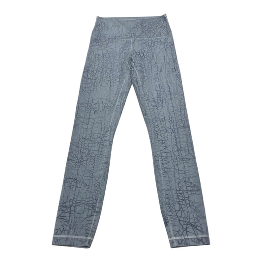 Athletic Leggings By Lululemon In Grey, Size:4