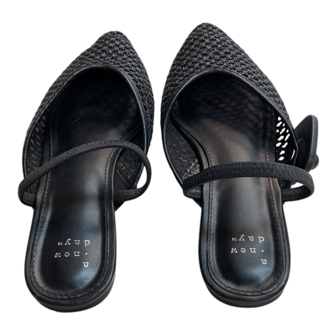 SHOES FLATS by A NEW DAY In BLACK, Size: 6.5