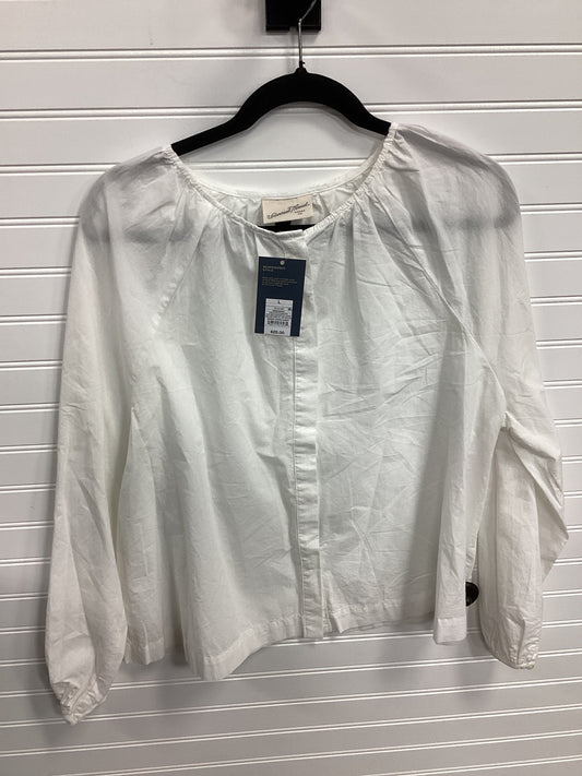 Top Ls By Universal Thread In White, Size:L