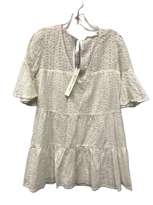 White Dress Casual Short By Mustard Seed, Size: S