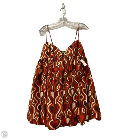 Romper By Farm Rio In Orange, Size: M
