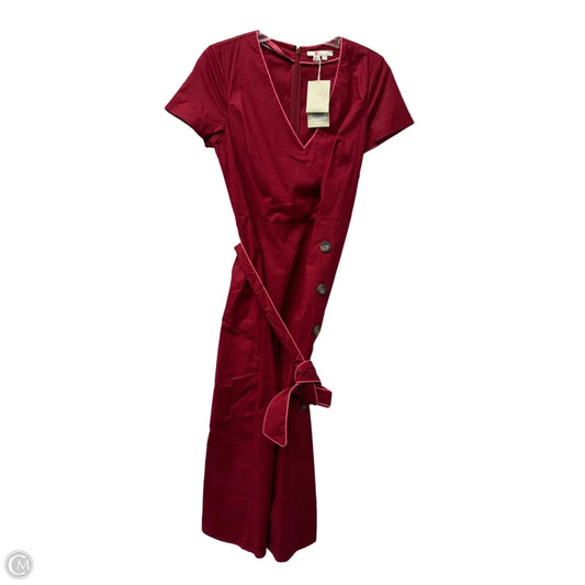 Dress Casual Maxi By Boden In Red, Size: S