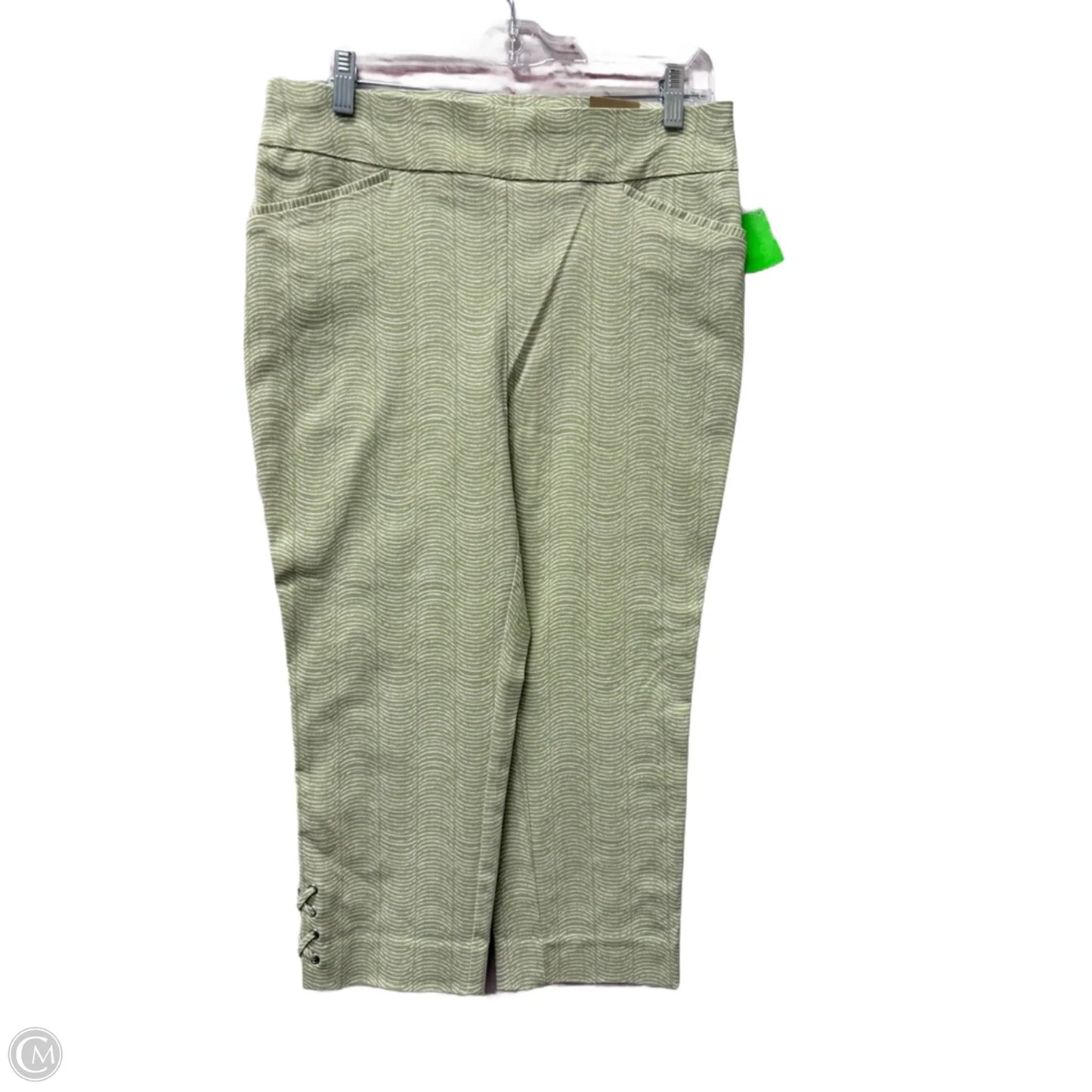Capris By Chicos In Green, Size: 8