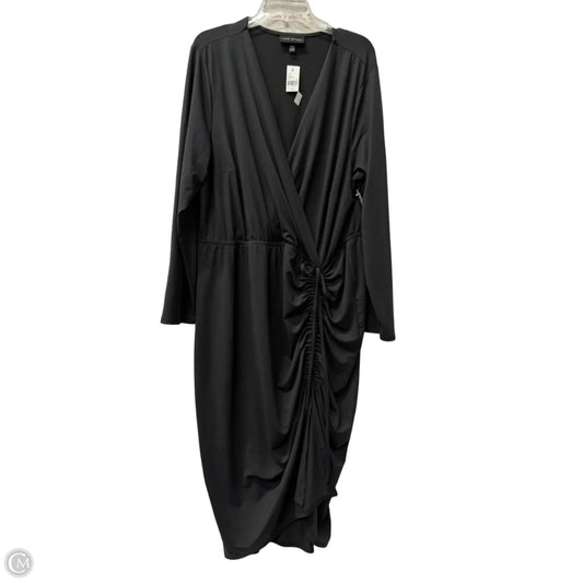 Dress Casual Maxi By Lane Bryant In Brown, Size:L