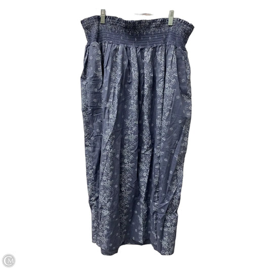 Skirt Maxi By Universal Thread In Blue, Size: 18