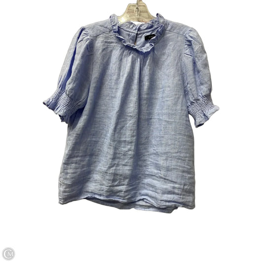 Top Short Sleeve By J. Crew In Blue, Size: S