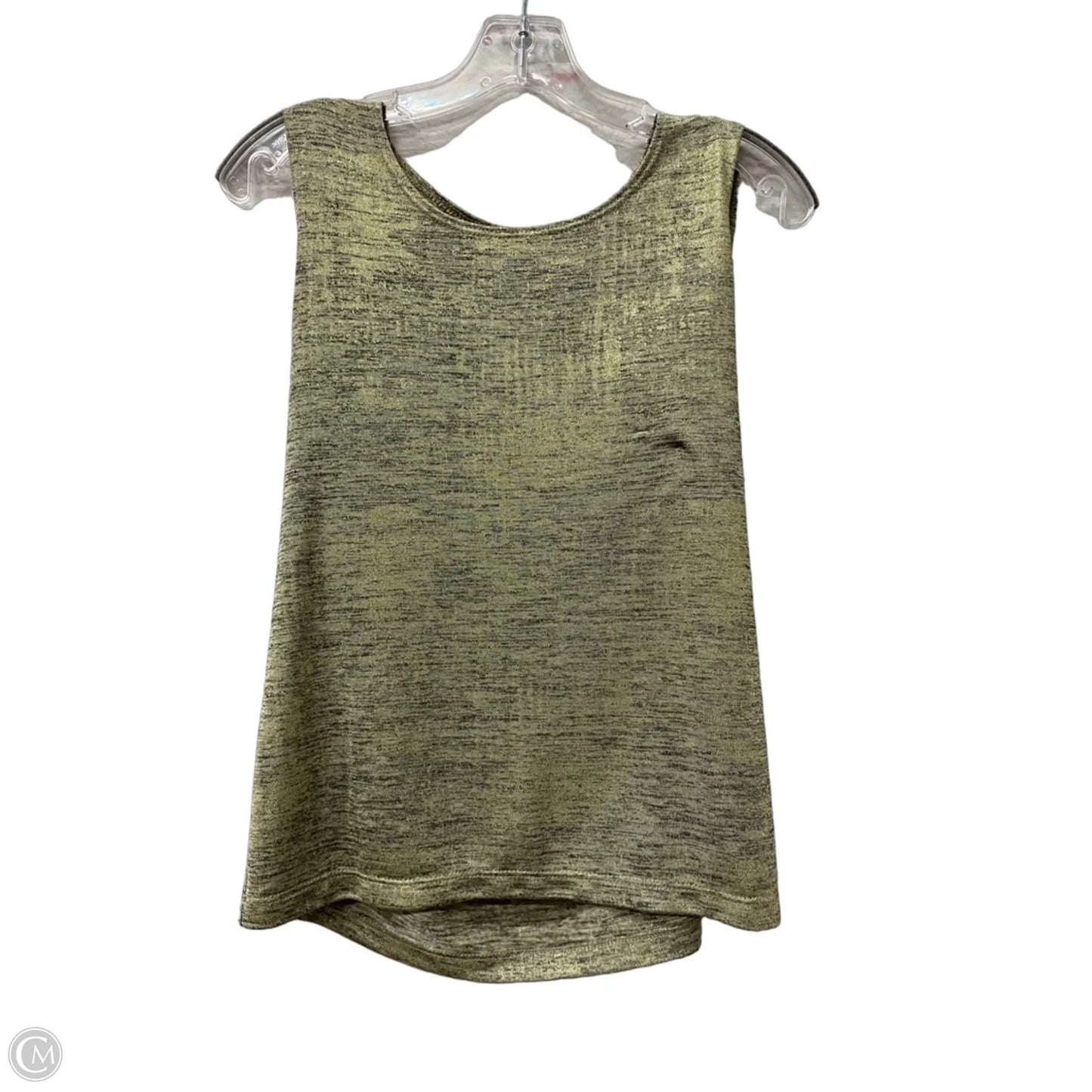 Tank Top By Chicos In Gold, Size: S