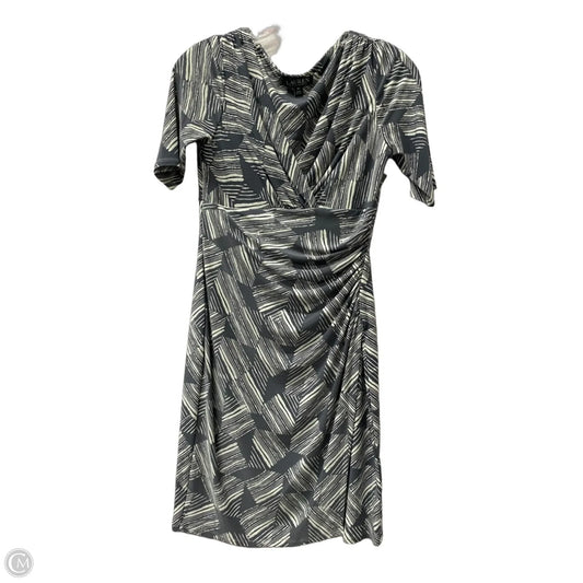 Dress Work By Lauren By Ralph Lauren In Grey, Size: Sp