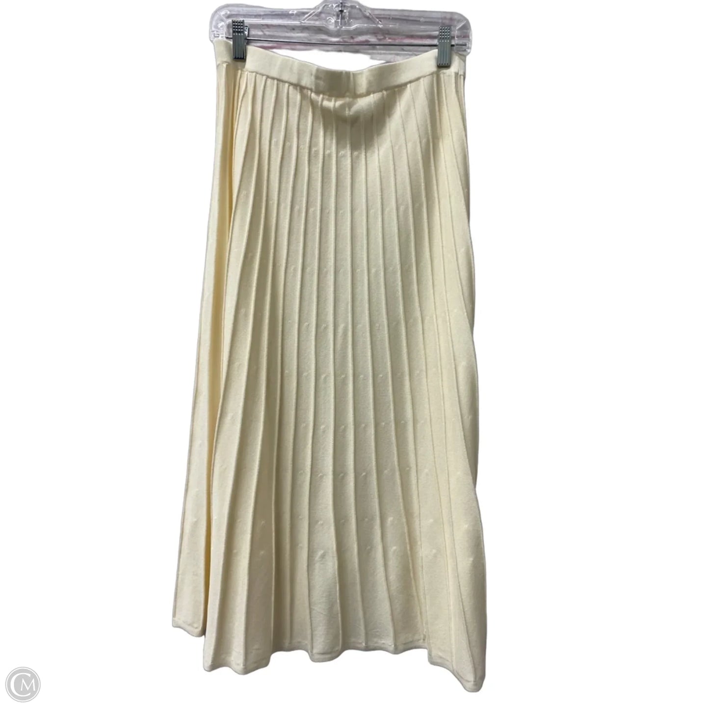 Skirt Maxi By Chicos In Cream, Size: M