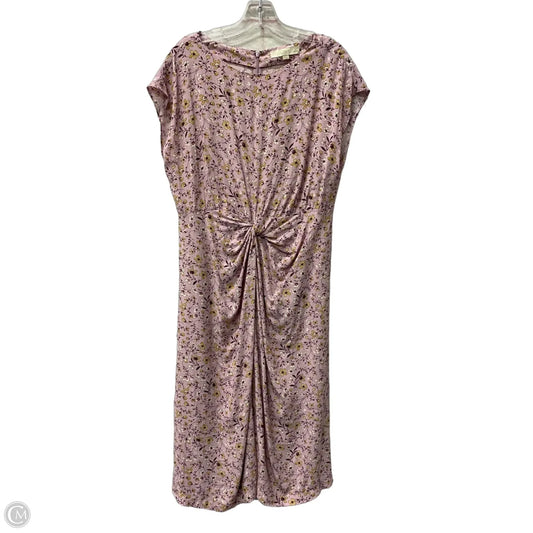 Dress Casual Maxi By Loft In Purple, Size: Mp