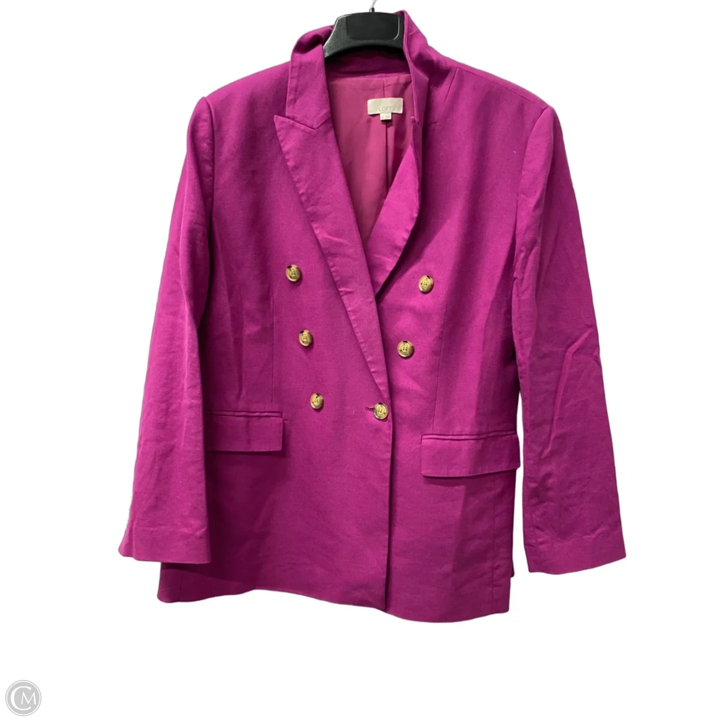Blazer By Loft In Pink, Size: 1x