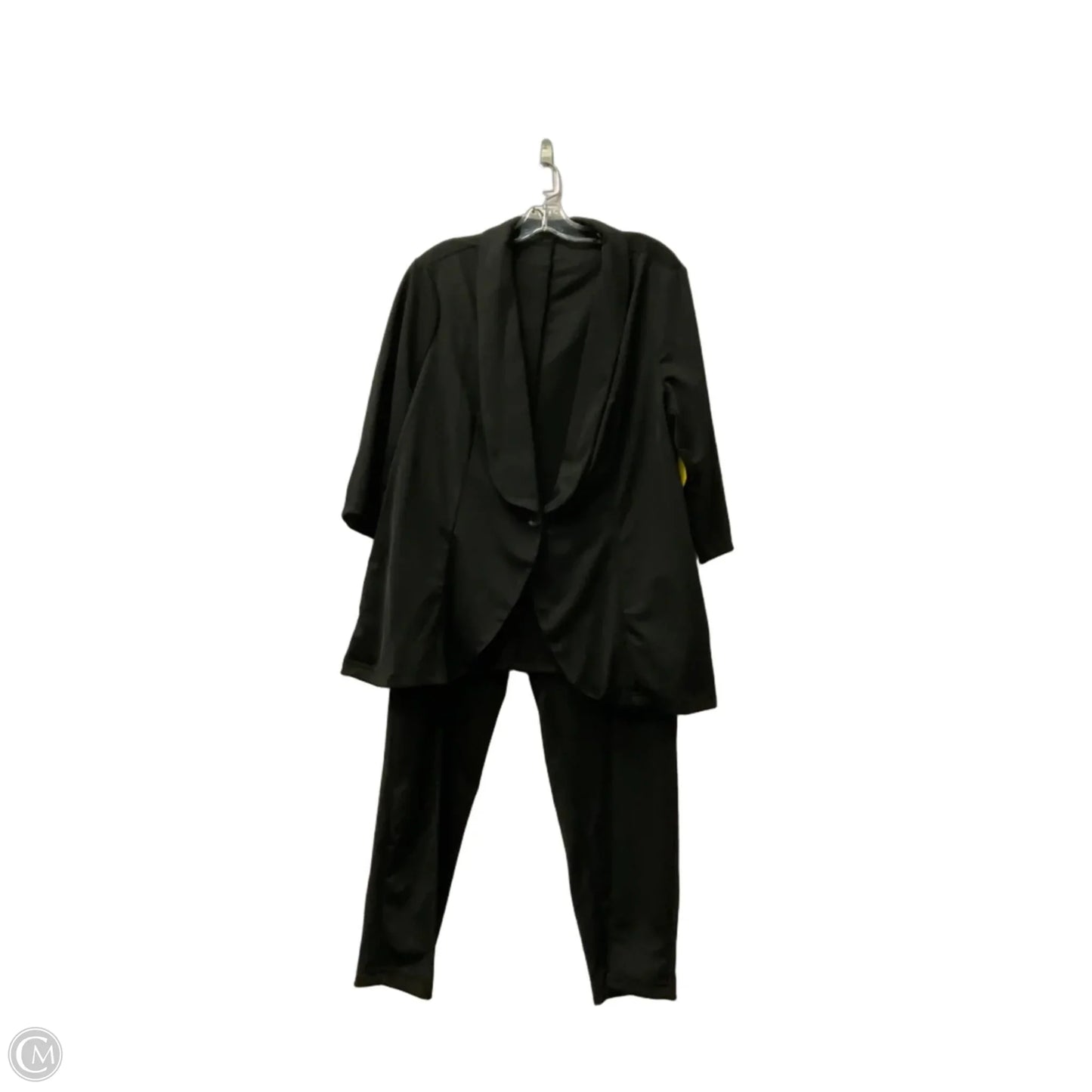 Pants Set 2pc By Shein In Black, Size: 2x