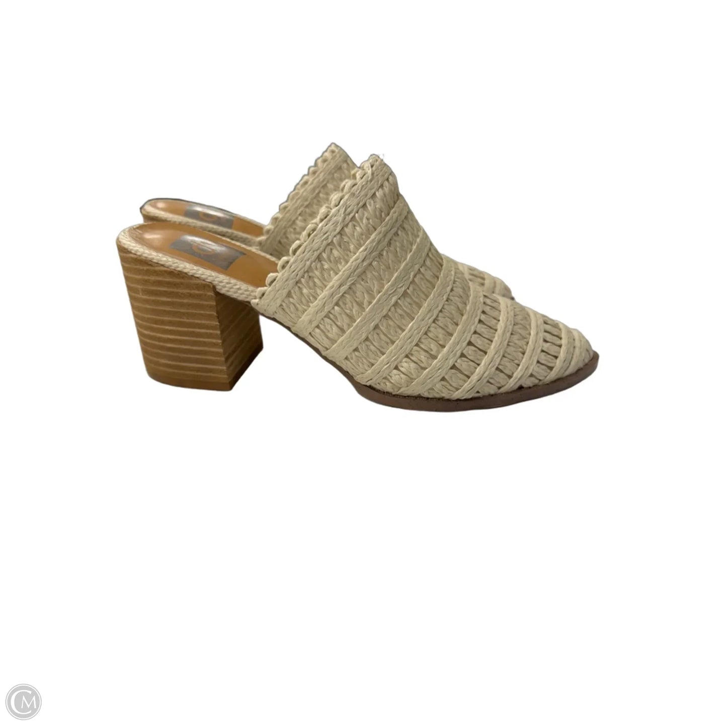 Shoes Heels Block By Dolce Vita In Cream, Size: 8