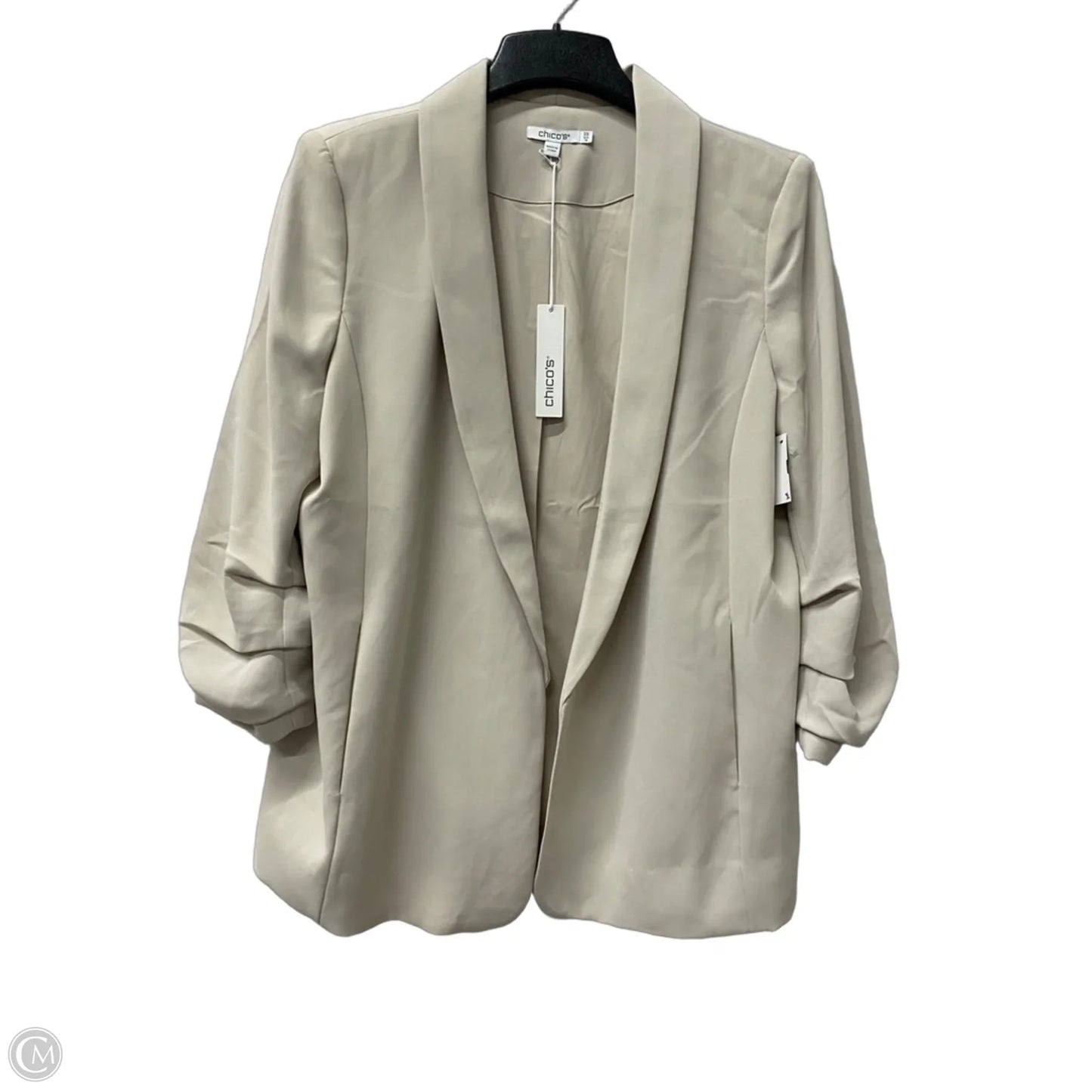 Blazer By Chicos In Tan, Size: L