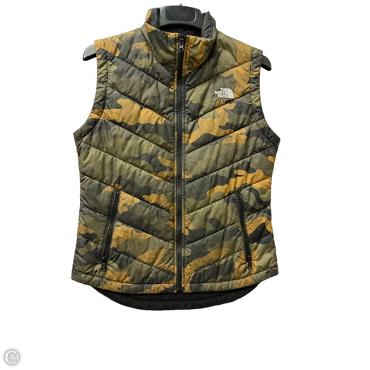 Vest Puffer & Quilted By The North Face In Green, Size: M