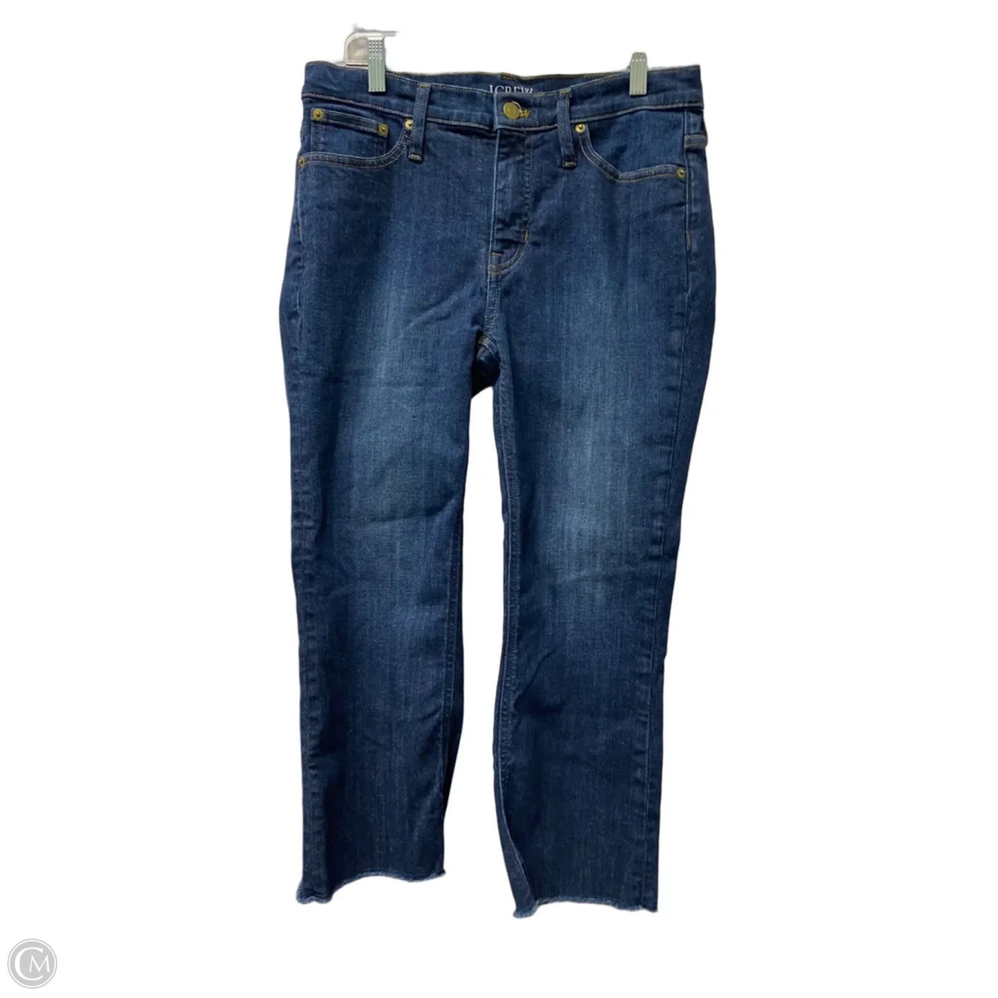 Jeans Cropped By J. Crew In Blue, Size: 8p