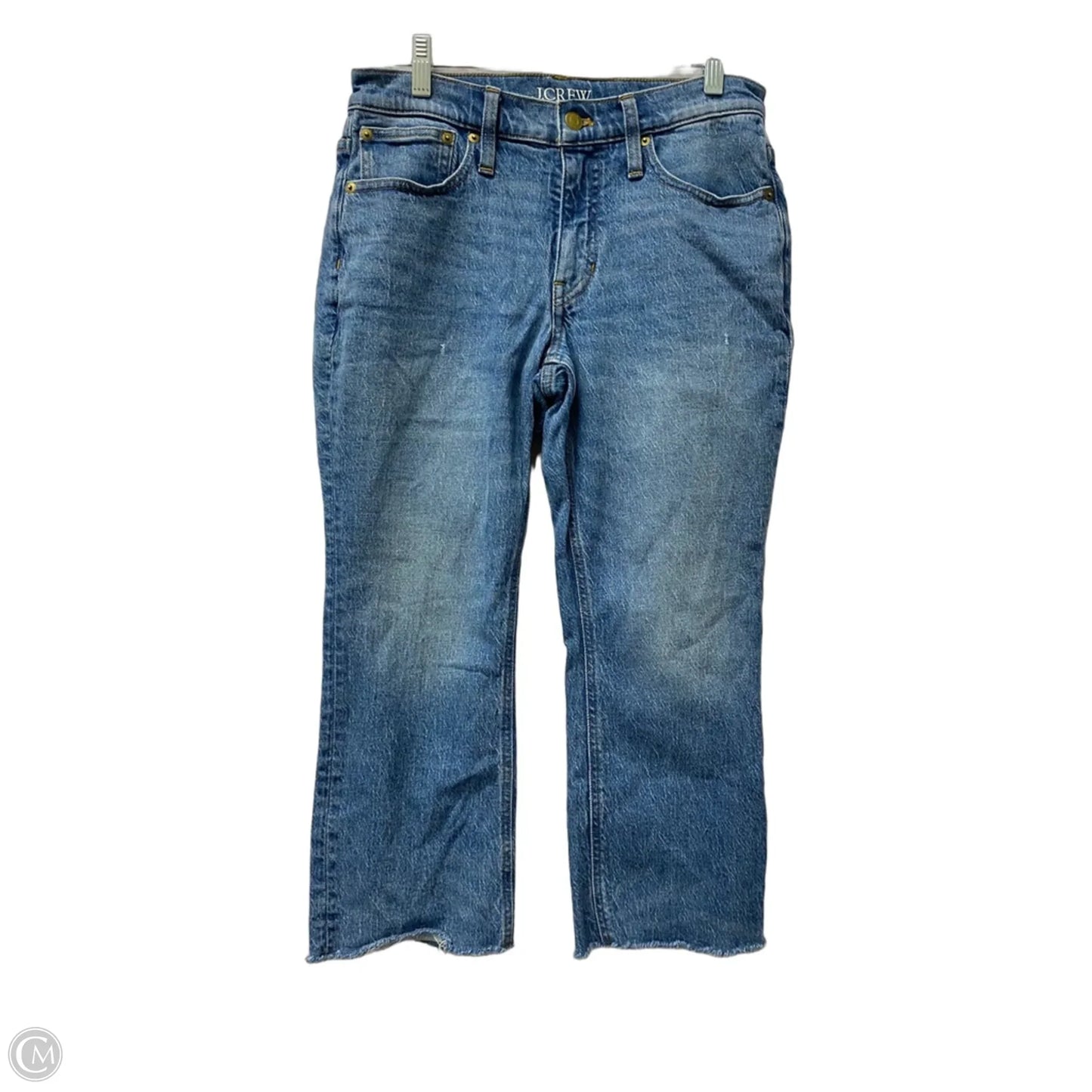 Jeans Cropped By J. Crew In Blue, Size: 6p