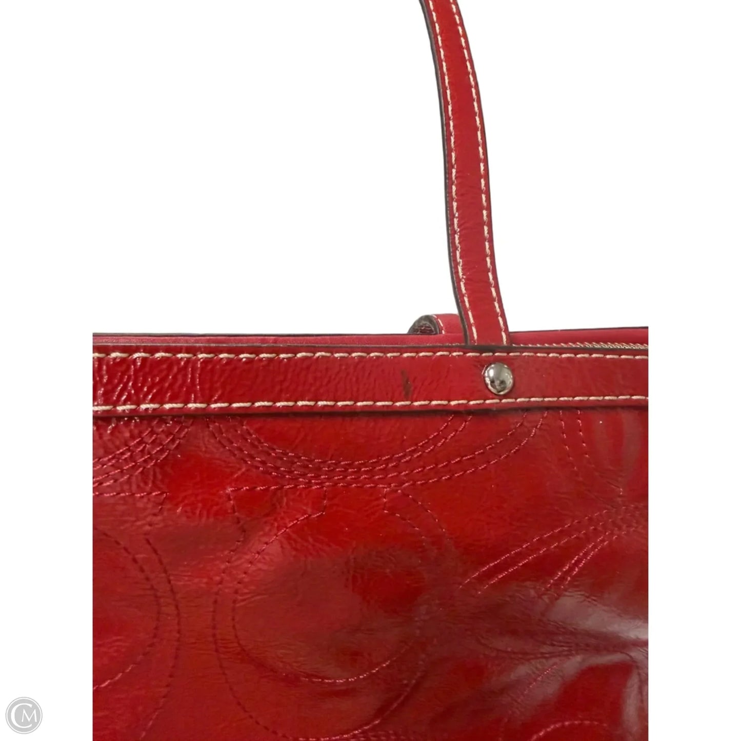 Handbag Designer By Coach, Size: Medium