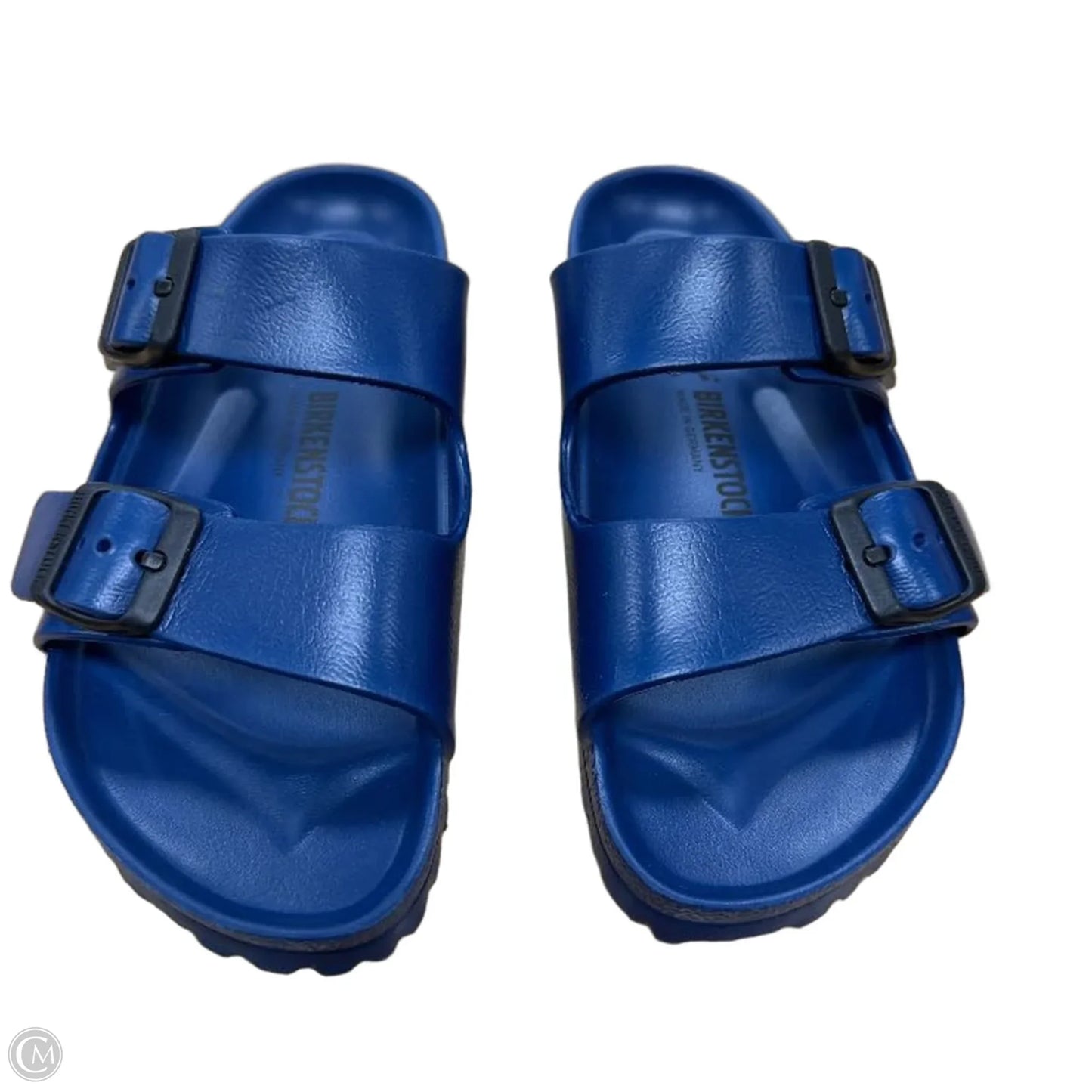 Sandals Flats By Birkenstock In Blue, Size: 5.5