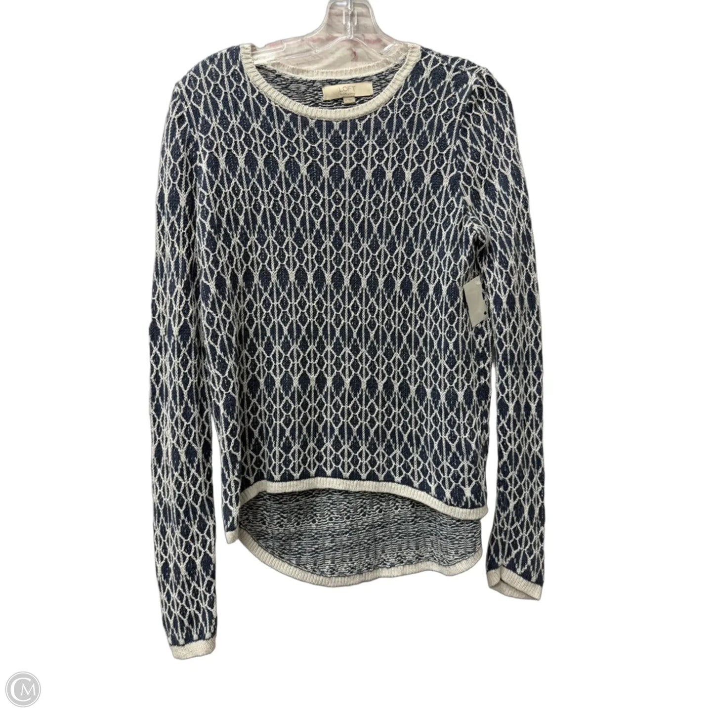 Sweater By Loft In Blue, Size: M