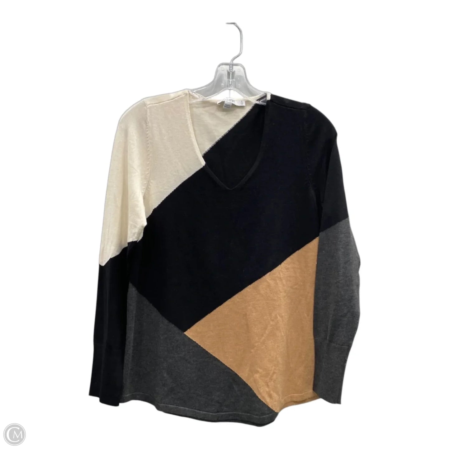 Sweater By Chicos In Black, Size: S