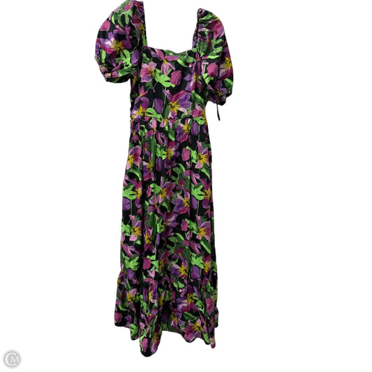 Dress Casual Maxi By Express In Black, Size: M