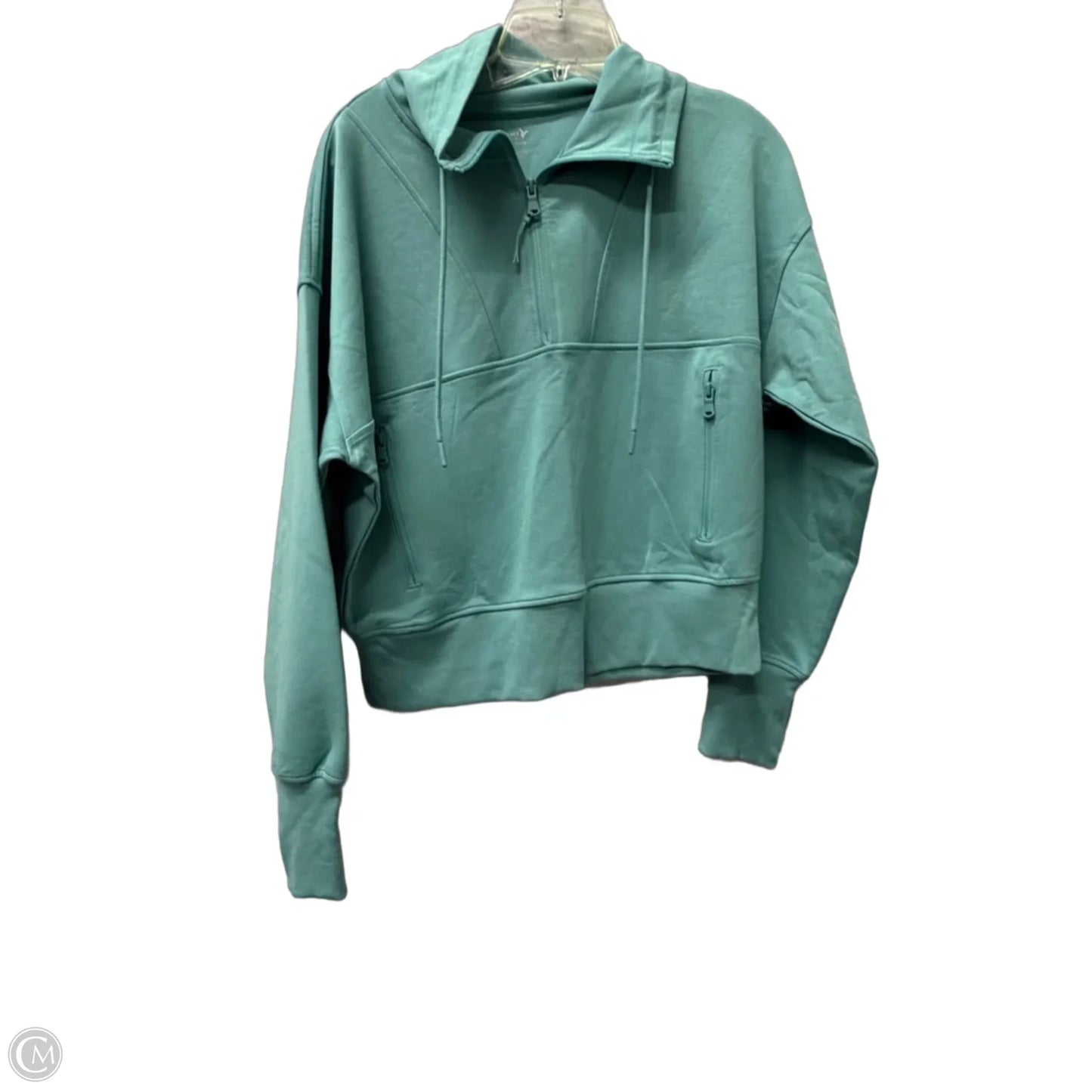 Athletic Jacket By Old Navy In Green, Size: L