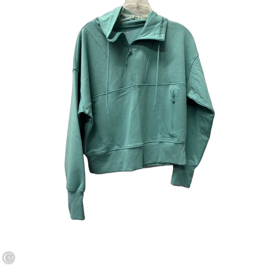 Athletic Jacket By Old Navy In Green, Size: L