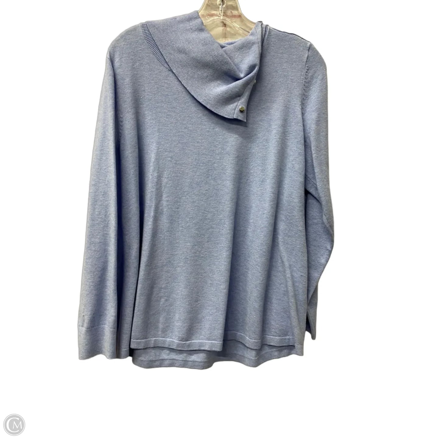 Sweater By Chicos In Blue, Size: L