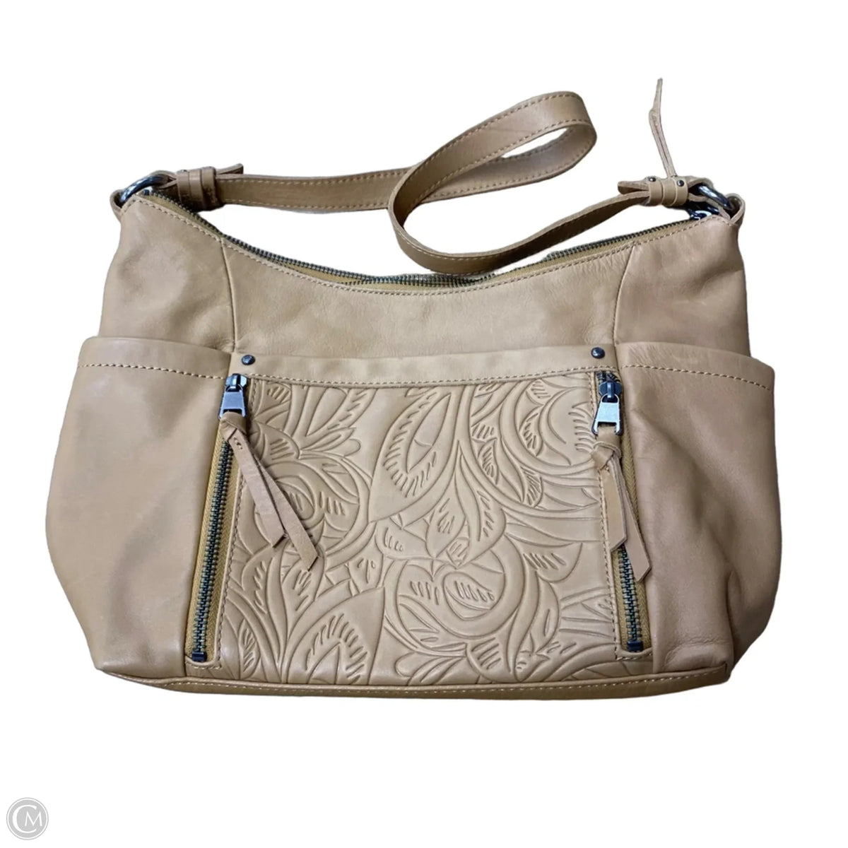 Handbag Leather By The Sak, Size: Medium