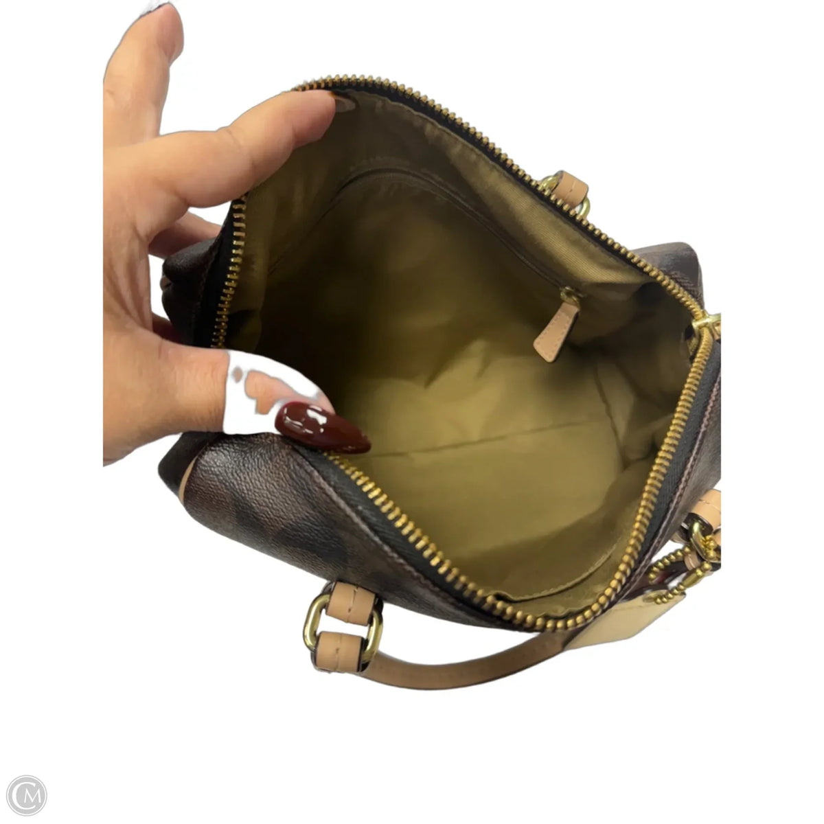 Crossbody Designer By Coach, Size: Medium
