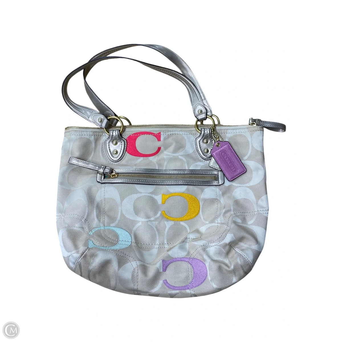 Handbag Designer By Coach, Size: Medium