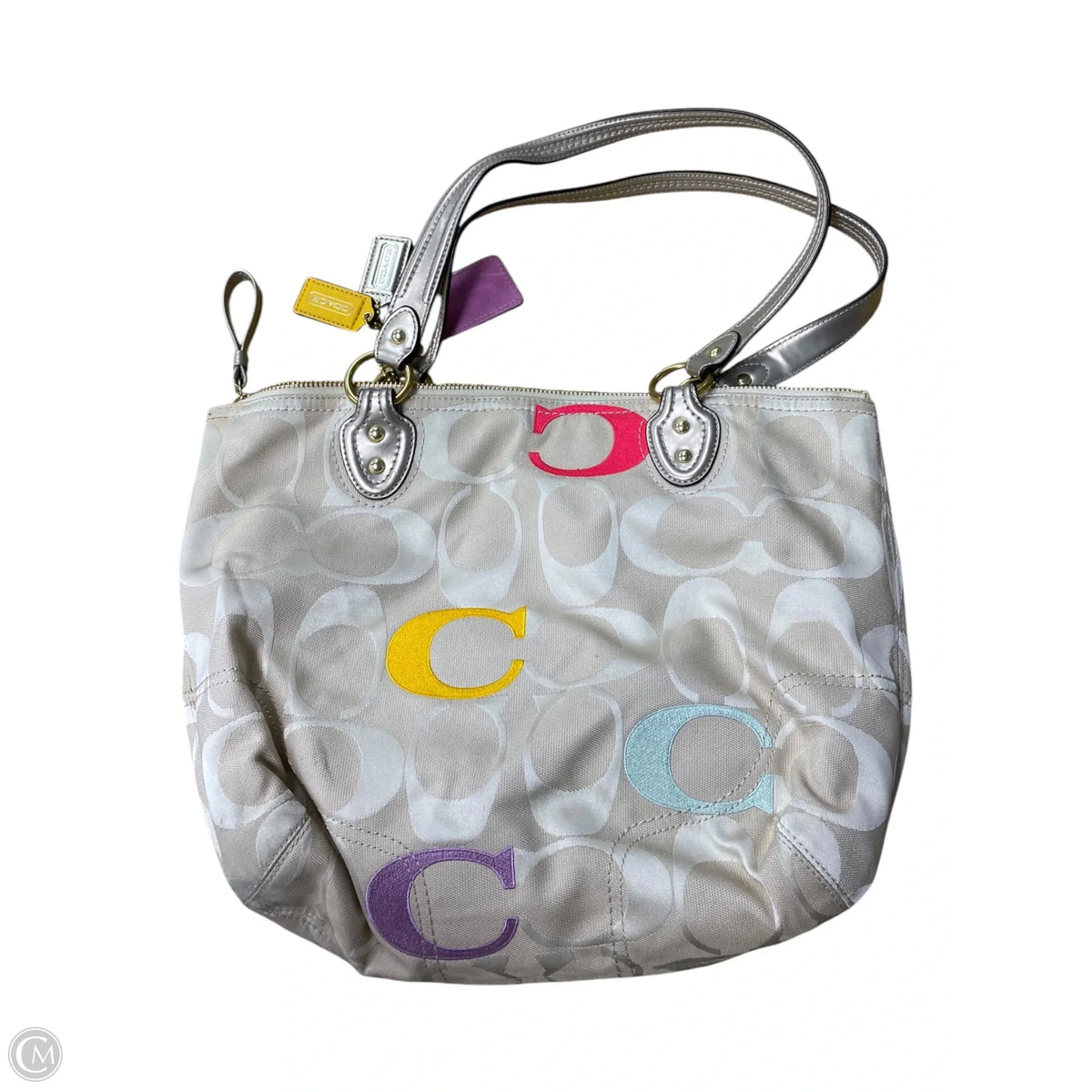Handbag Designer By Coach, Size: Medium