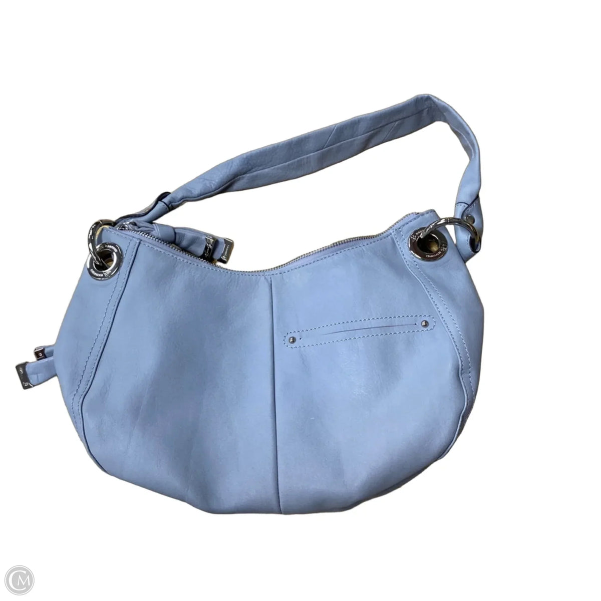 Handbag Leather By B. Makowsky, Size: Medium