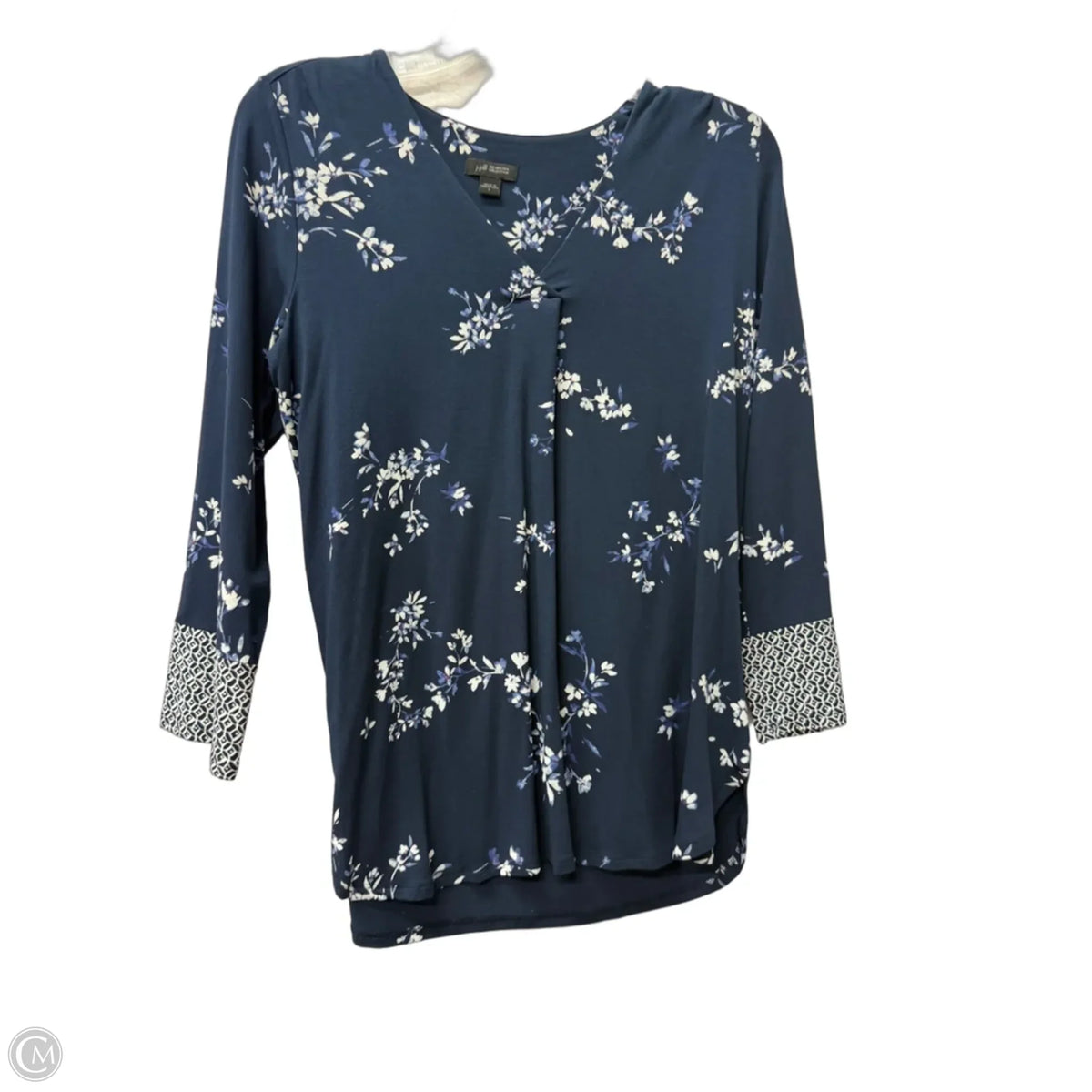 Top Long Sleeve By J. Jill In Blue, Size: S