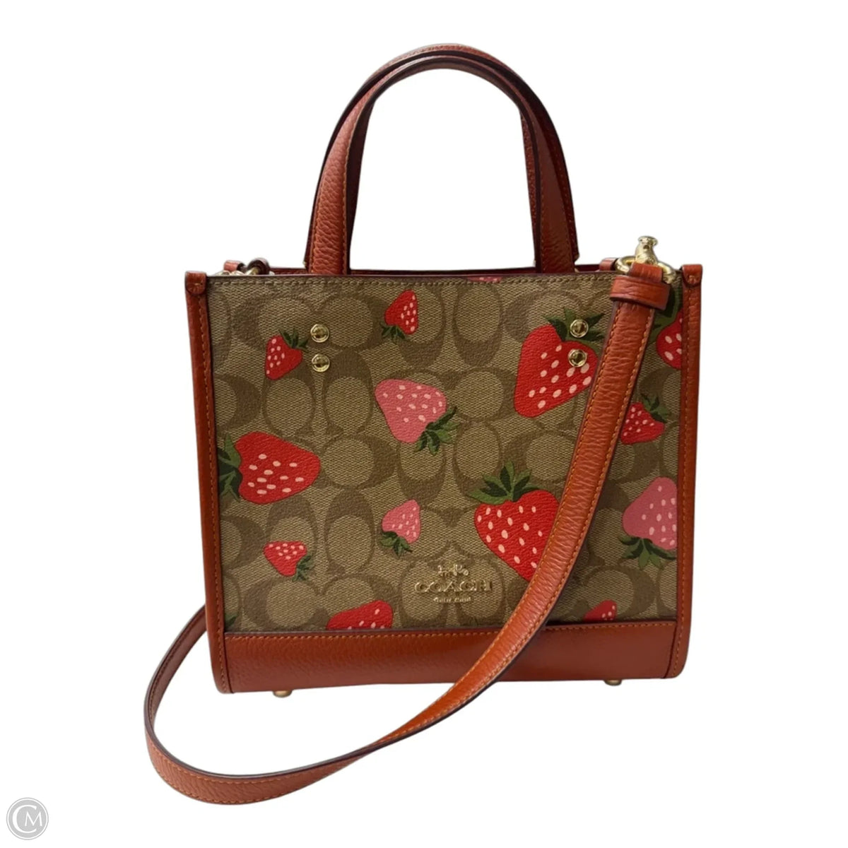 Handbag Designer By Coach, Size: Medium
