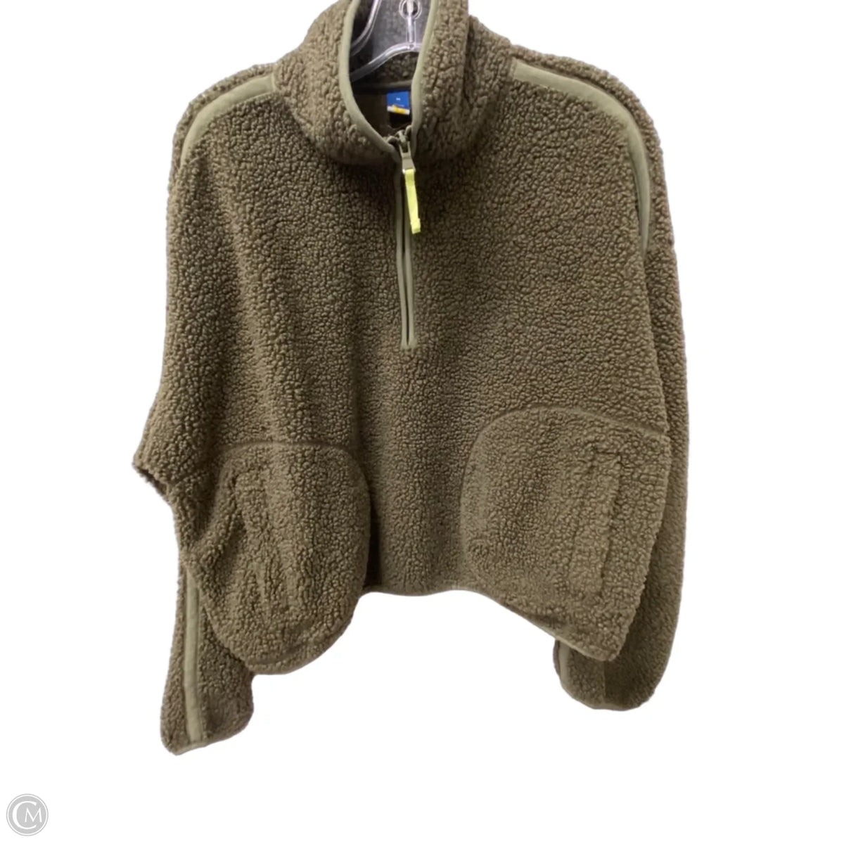 Athletic Jacket By Old Navy In Green, Size: M