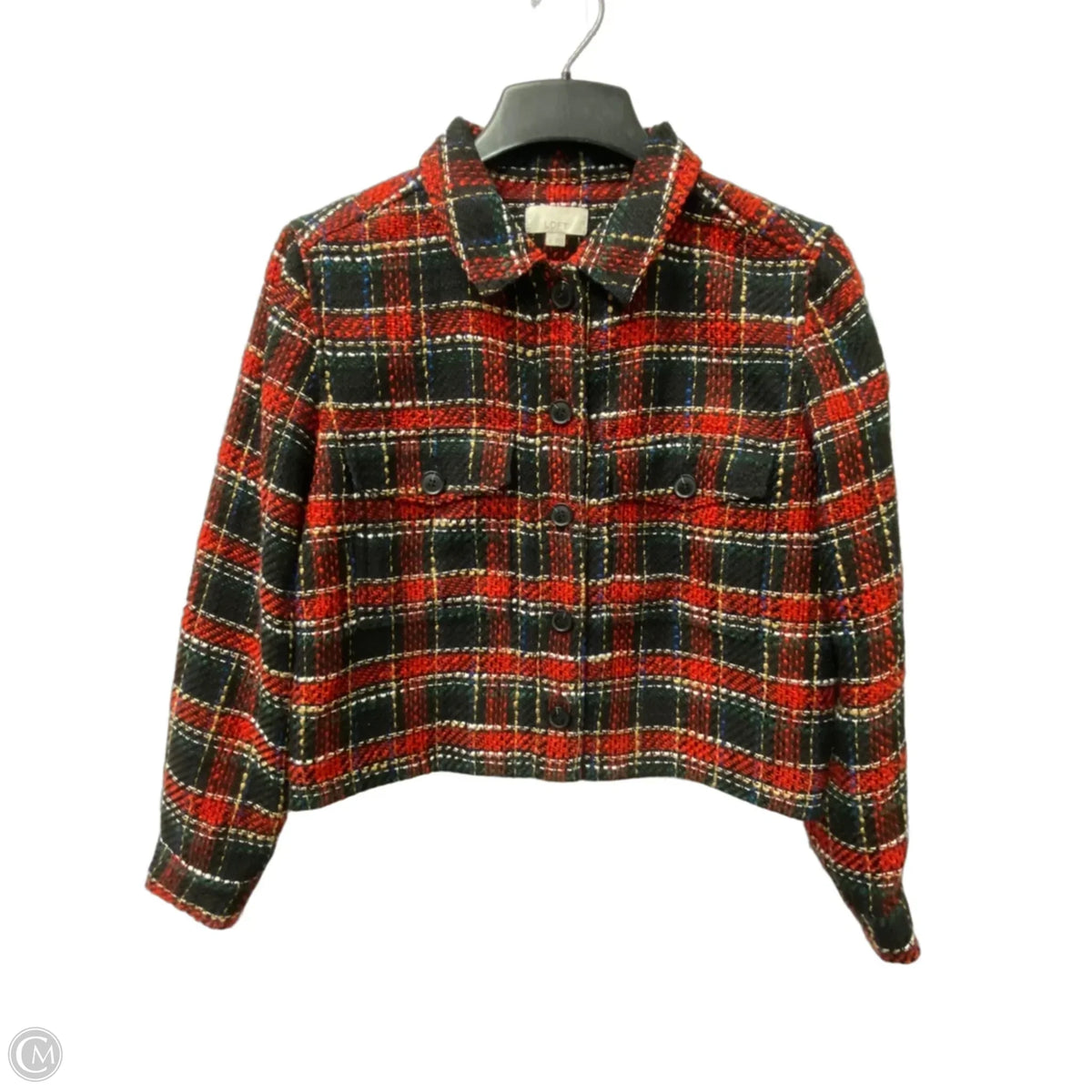 Jacket Other By Loft In Red, Size: S