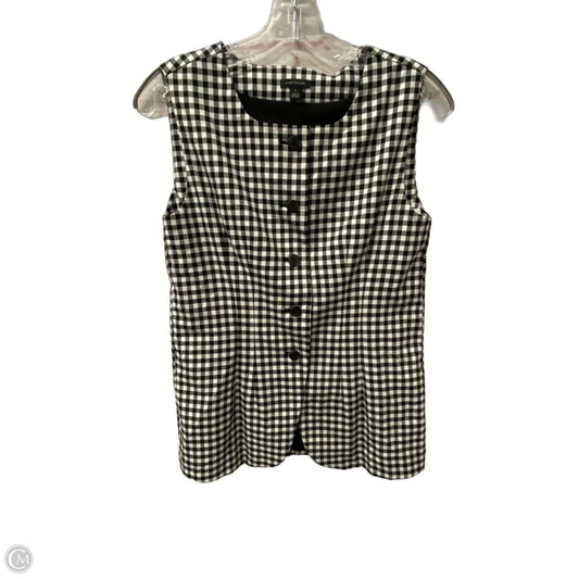Vest Other By Ann Taylor In Black, Size: Xs