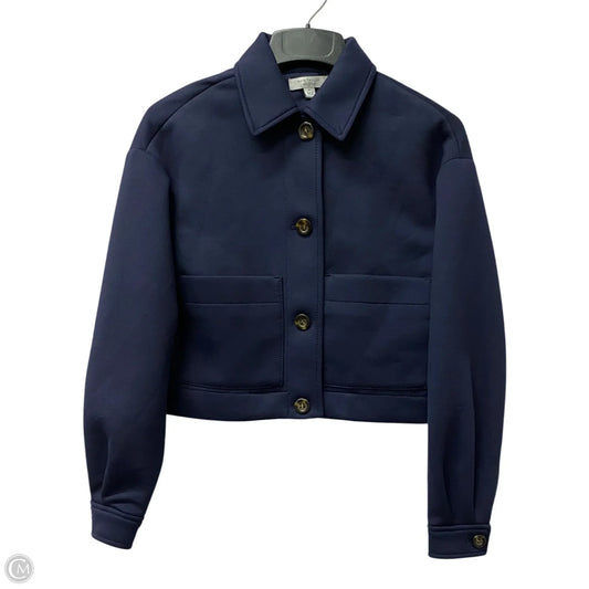 Blazer By Ann Taylor In Blue, Size: Xs