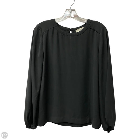 Top Long Sleeve By Loft In Black, Size: Xs