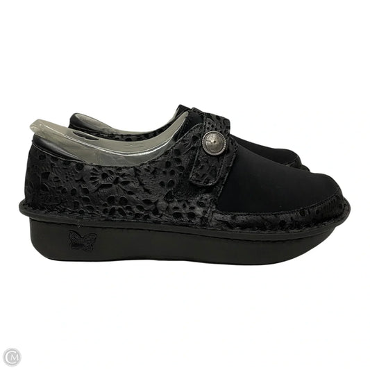 Shoes Flats By Alegria In Black, Size: 10.5